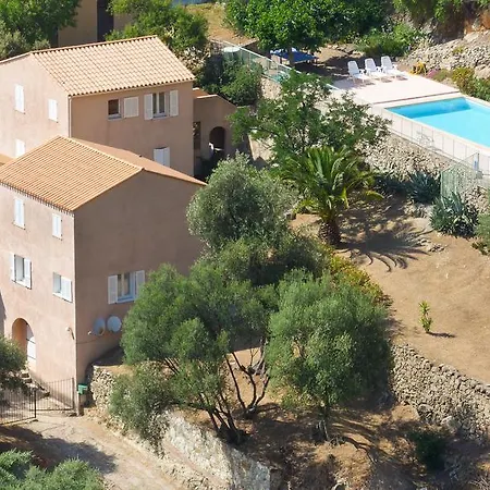 Petit Paradis Pres Ile Rousse Gite Les Cortalines Lama Exterior photo